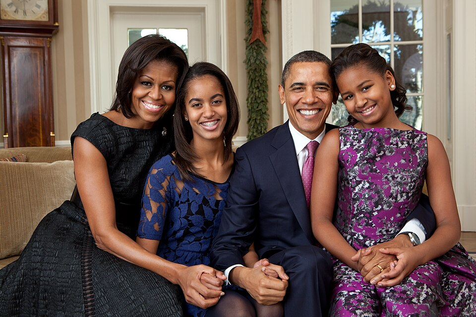 Sasha Obama portrait