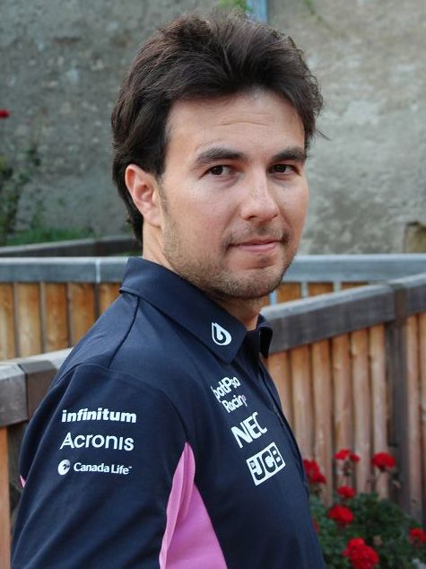 Sergio Pérez portrait
