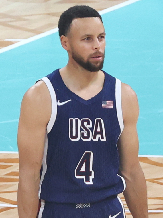Steph Curry portrait