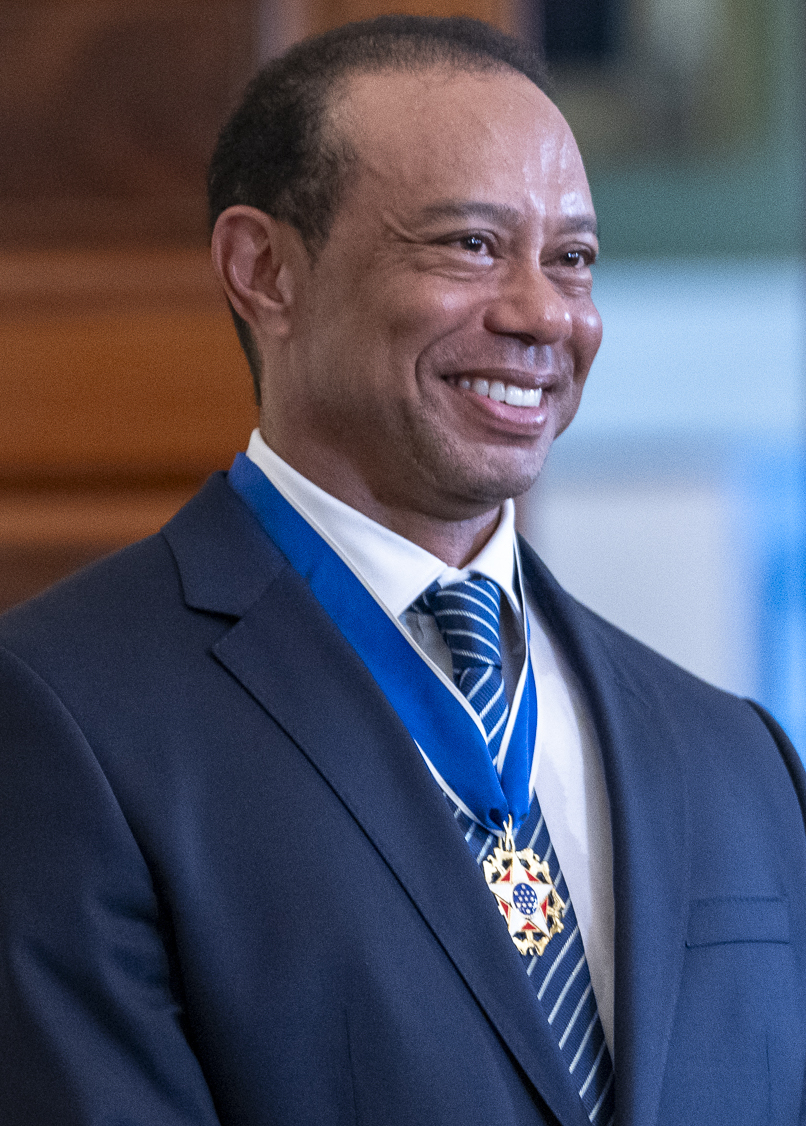 Tiger Woods portrait