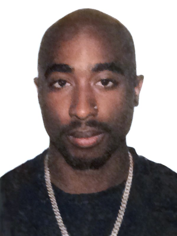 Tupac Shakur portrait