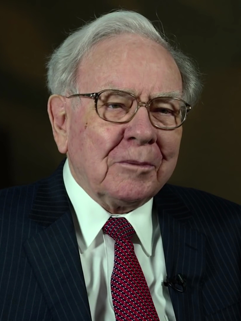 Warren Buffett portrait