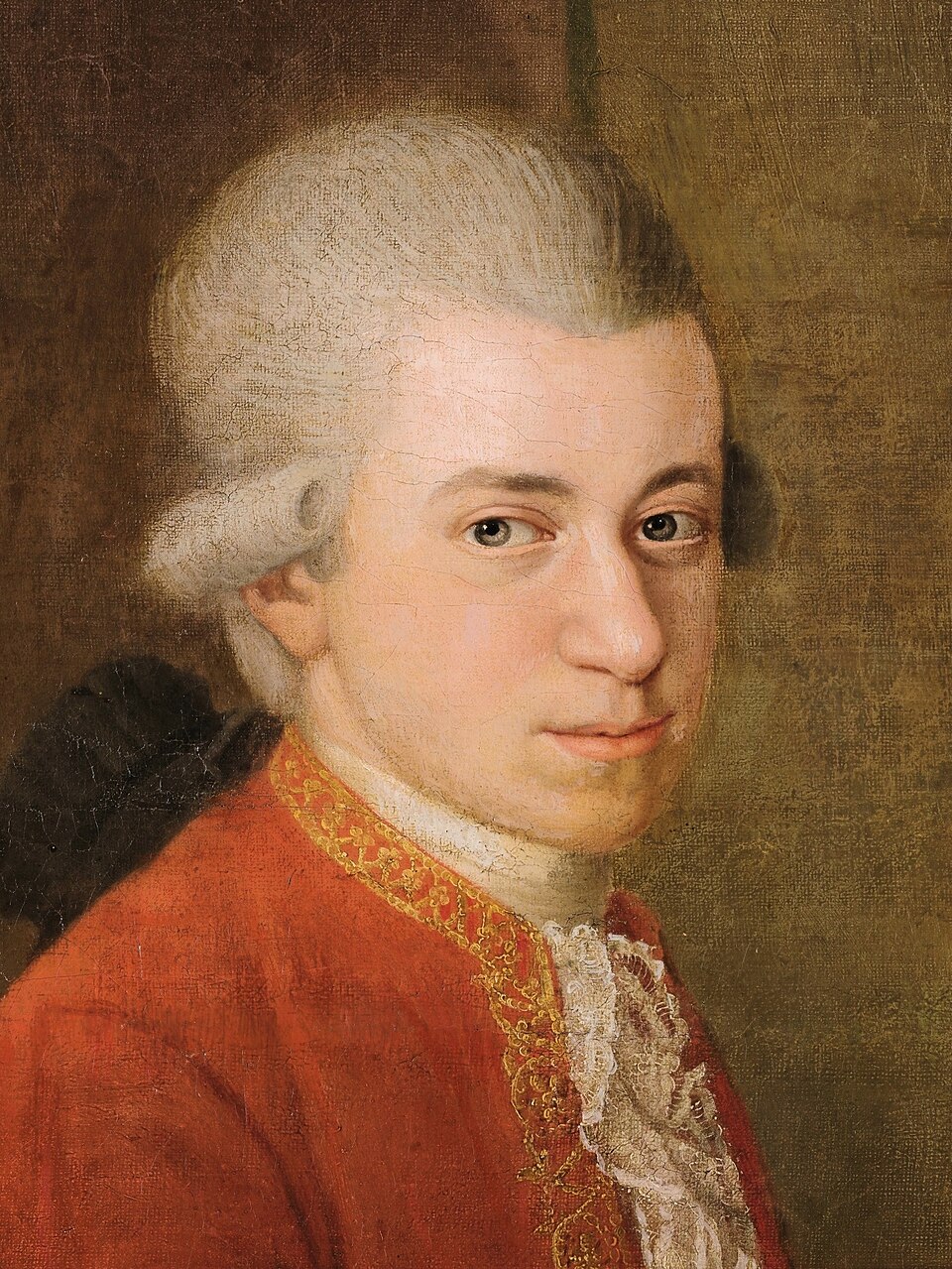 Wolfgang Amadeus Mozart portrait
