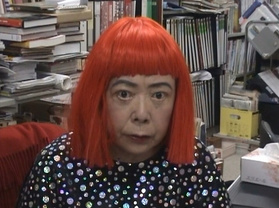 Yayoi Kusama portrait